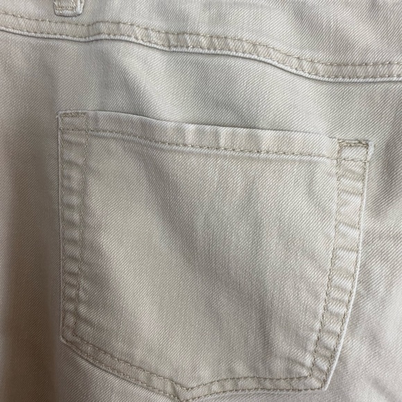 D.Jeans strait leg beige for women - Picture 5 of 6